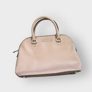 Michael Kors Cindy nude dome handbag